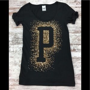 Victoria’s Secret PINK Scoop Neck Shirt T-Shirt